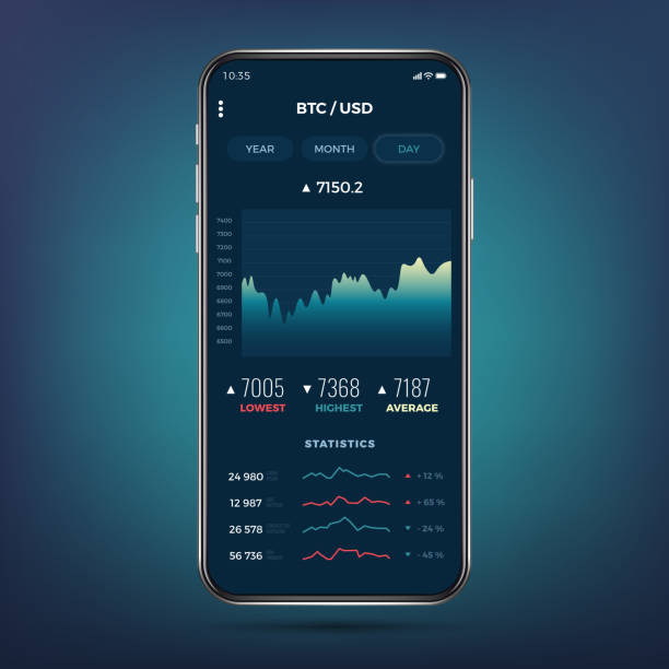 Crypto Trading Illustration